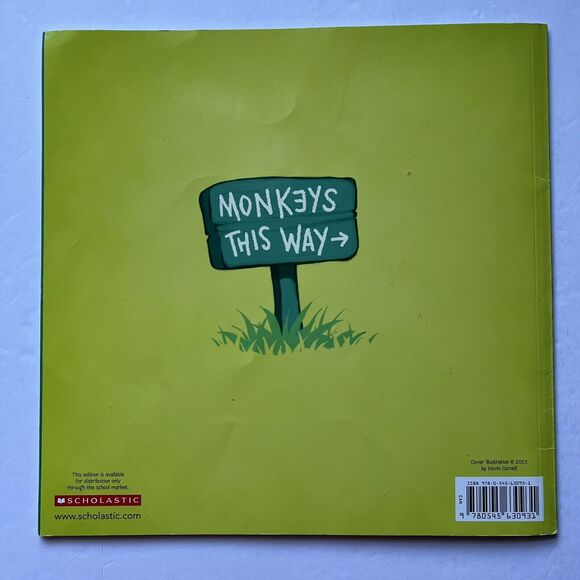 Set Of 2 Childrens Story Books Paperback Count the Monkeys Stop Monkeying Around - Picture 10 of 10